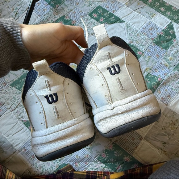 Wilson Blue and White Sneakers - Picture 8 of 11